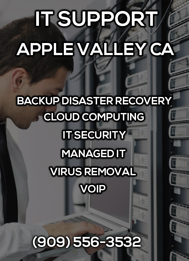 IT Support Apple Valley CA