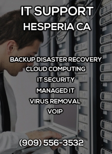 IT Support Hesperia CA