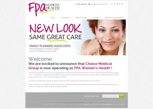 Choice Medical Group - Web Design