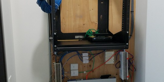 Network Rack - CAT6 Installation