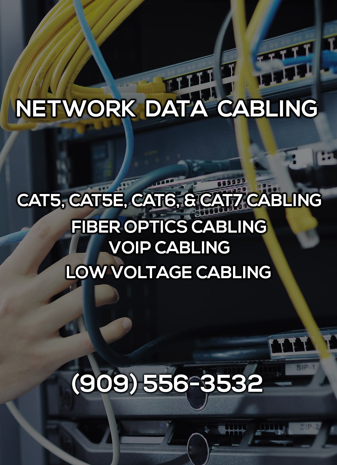 Network Data Cabling in Beaumont CA